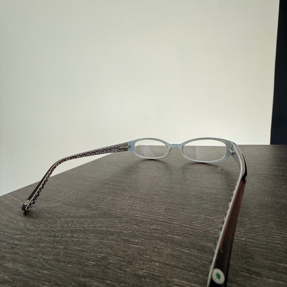 Coach Annabel 530 Tortoise Eyeglass Frames Case Dragonfly Rx Lenses Replace - Picture 8 of 9